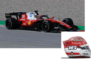 Ferrari SF-26 Scuderia Ferrari HP SF26 #16 C.Leclerc Barcelona Catalunya GP 2026 with Pilot Figurine 1:43 B.B.R.