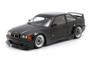 BMW M3 E36 GTR Plain Body Version black 1:18 Werk83