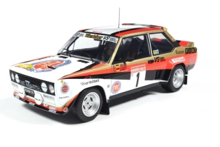 Fiat 131 Abarth #1 Röhrl/Geistdörfer Rally Hunsrück 1980 1:18 Solido