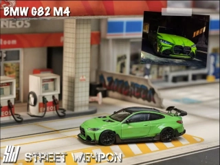 BMW M4 G82 green 1:64 Street Weapon