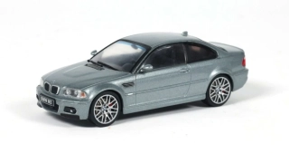 BMW M3 Coupe 2000 silver grey metallic 1:43 Solido