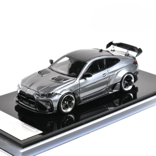 BMW M4 G82 Adro Body Kit gunmetal gray 1:64 Street Weapon