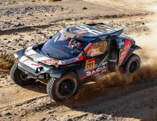 Dacia Sandrider #299 N.Al-Attiyah/F.Lurquin Winner Dakar Rally 2026 1:43 Spark