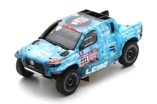 Toyota Hilux #231 R.Dumas/M.Delfino 22nd Dakar 2023 1:43 Spark