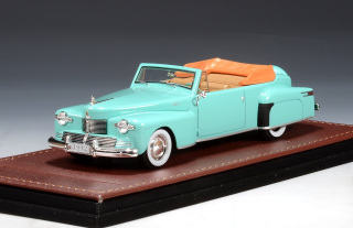 Lincoln Continental Cabriolet Open Roof 1942 Suwanee green 1:43 GLM Models