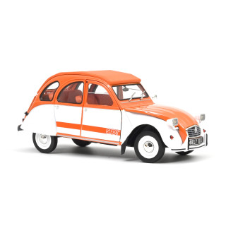 Citroen 2CV Spot 1976 white/orange 1:18 Norev