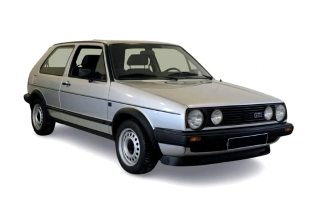 Volkswagen Golf GTI 1989 diamond silver 1:18 Norev