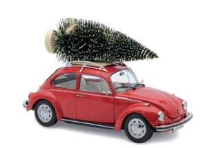 Volkswagen 1303 1973 red Merry Christmas 1:18 Norev