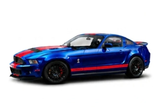 Ford Mustang 5.8L V8 Shelby GT500 Coupe 2013 blue/red 1:18 Shelby Collectibles
