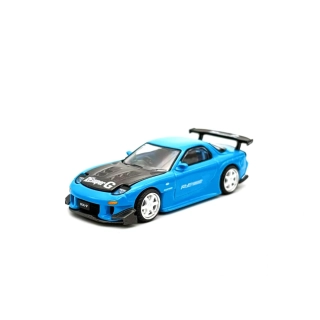 Mazda RX-7 (FD3S) RE-Amemiya Tokyo Auto Salon 2026 blue 1:64 Pop Race Limited