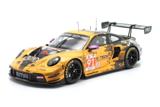 Porsche 911 GT3 R Manthey EMA #91 Lietz/Schuring/Shahin Sieger LMGTE 24H Le Mans 2024 1:18 Minichamps