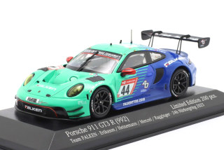 Porsche 911 GT3 R Falken Motorsports #44 Eriksson/Heinemann/Menzel/Ragginger 24H Nürburgring 2023 1:43 Minichamps