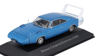 Dodge Charger Daytona 1969 blue/white 1:43 Altaya