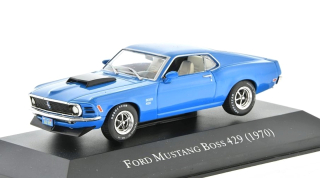 Ford Mustang Boss 429 Coupe 1970 blue 1:43 Altaya