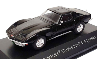Chevrolet Corvette C3 1968 black 1:43 Altaya