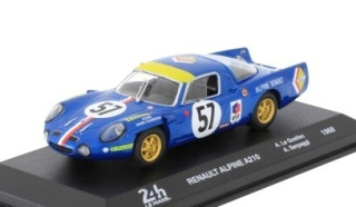Renault Alpine A210 #57 Le Guellec/Serpaggi 9th 24H Le Mans 1968 1:43 Altaya