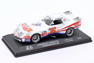 Chevrolet Corvette #76 Greenwood/Darniche 24H Le Mans 1976 1:43 Altaya