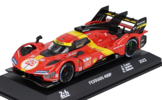 Ferrari 499P 3.0L Turbo V6 Team Ferrari AF Corse #50 5th 24H Le Mans Pole Position 2023 1:43 Altaya