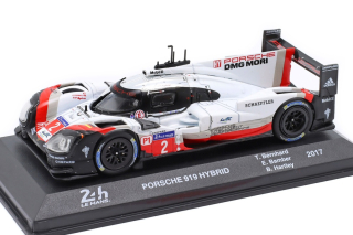 Porsche 919 Hybrid #2 T.Bernhard/B.Hartley/E.Bamber Winner 24H Le Mans 2017 1:43 Altaya