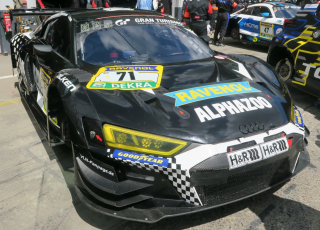 Audi R8 LMS GT3 EVO II Juta Racing #71 Blank/Kaffer/Großmann/Jöns 24H Nürburgring 2026 1:43 Spark