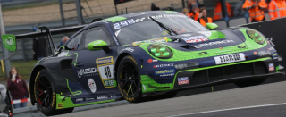 Porsche 911 GT3 R 992 Evo26 48 Losch Motorsport by Black Falcon #48 Arrow/Assenheimer/Müller/Pereira 9th 24H Nürburgring 2026 1:43 Spark