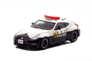 Nissan Fairlady Z Nismo (Z34) High Way Police Car Tokyo MPD (Speed 210) white/black 1:64 Rai's