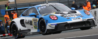 Porsche 911 GT3 R 992 Evo26 Mühlner Motorsport powered by H&R #123 Rump/Bünnagel/Brundle 24H Nürburgring 2026 1:43 Spark