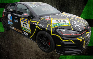 Volkswagen Golf GTI Time Attack Paderborn by GTÜ Wieseler #474 Hrubesch/Hebig/Tillmann/Wolpertinger 24H Nürburgring 2026 1:43 Spark