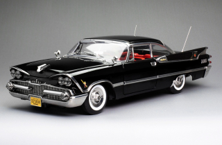 Dodge Custom Royal Lancer Hard Top 1959 jet black 1:18 Sun Star