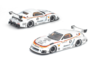 Mazda RX7 (FD3S) LB Super Silhouette white 1:64 Pop Race Limited