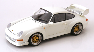 Porsche 911 993 GT2 1996 BBS Rims white 1:12 KK Scale