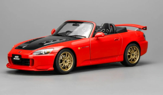 Honda S2000 Spider Hard-Top Mugen 2001 red/carbon 1:18 Motorhelix