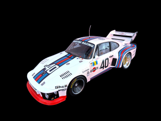 Porsche 935-002 R16 #40 Stommelen/Schurti Le Mans 1976 *Martini* 1:8 Ixo Models 