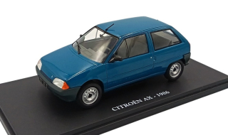 Citroen AX 1986 blue 1:24 Hachette