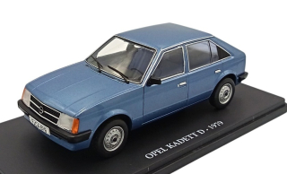 Opel Kadett D 1979 blue 1:24 Hachette