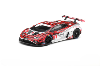 Lamborghini Huracan GT3 EVO2 #9 Pfaff Motorsports GTD Pro Weathertech 2025 1:64 Mini GT