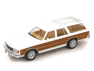 Chevrolet Caprice Estate Wagon 1985 white/decor 1:18 MCG 