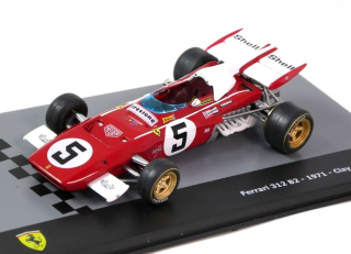 Ferrari F1 312B2 #5 Clay Regazzoni British GP 1971 1:43 Altaya