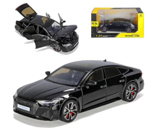 Audi RS7 C8 2018-2025 with Light and Sound black 1:24 Audi Dealer Edition
