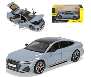 Audi RS7 C8 2018-2025 with Light and Sound grey 1:24 Audi Dealer Edition