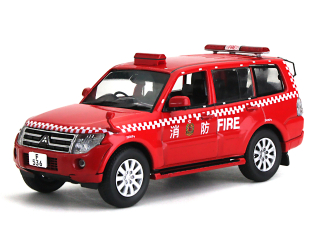 Mitsubishi Pajero *Hong Kong Fire Department* red 1:43 Vitesse