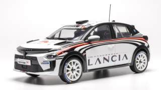 Lancia Ypsilon HF Rally4 Miki Biasion test car 2024 1:18 Ixo Models