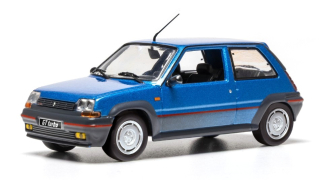 Renault 5 GT Turbo 1985 Blue 1:43 Ixo Models
