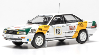 Audi 200 #18 Schwarz/Wicha Rally Acropolis 1989 1:43 Ixo Models