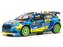 Škoda Fabia Rally2 #23 Dapra/Guglielmetti Rally Monte Carlo 2026 1:43 Ixo Models