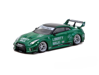Nissan GT-R (R35) LB Super Silhouette 2026 emerald green 1:64 Tarmac