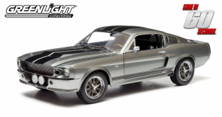 Ford Mustang "Eleanor" Gone in 60 seconds (2000) 1967 grey 1:18 Greenlight