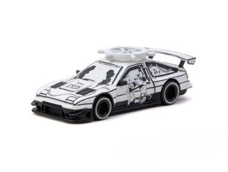 Toyota Sprinter Trueno AE86 Widebody by Jon Sibal *Mickey & Friends Steamboat Willie* white/black 1:64 Tarmac