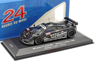 McLaren F1 GTR #59 Dalmas/Sekiya/Lehto Winner 24H Le Mans 1995 1:43 Ixo Models