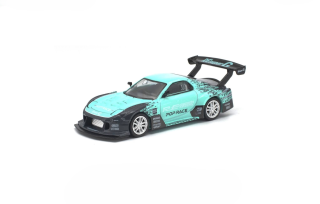 RE Super G Time Attack TAS 2025 blue/black 1:64 Pop Race Limited